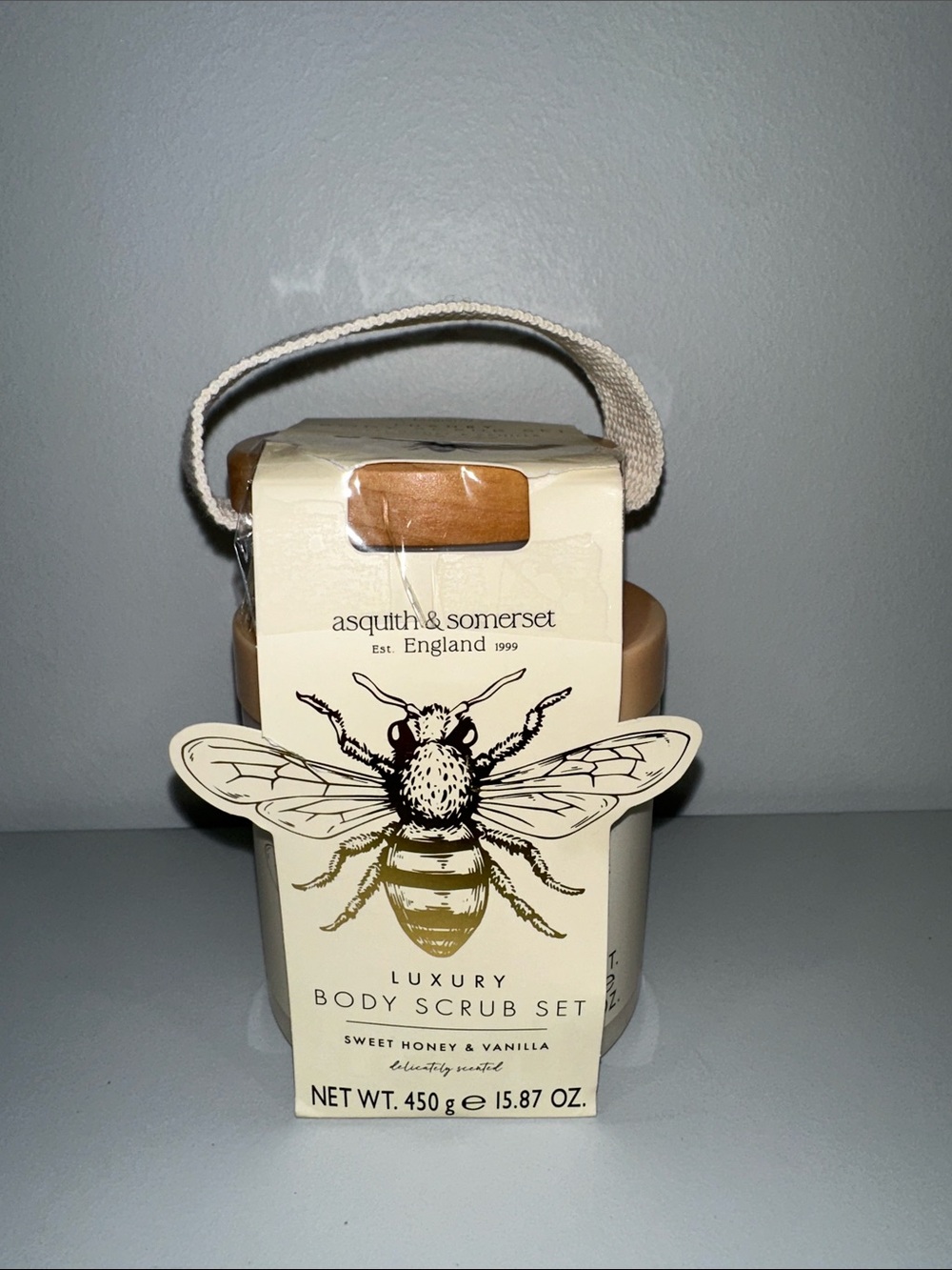 Asquith & Somerset Luxury Body Scrub Set  Sweet Honey & Vanilla scent